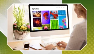 learning how to create best portfolio for graphic designing