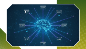 AI Overview Search Linking Strategy Diagram